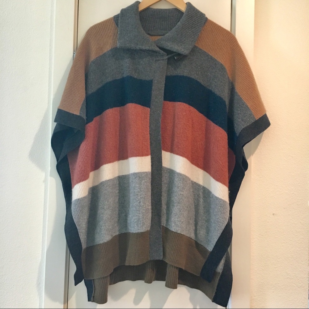 Aritzia Wool-Cashmere-blend Cape